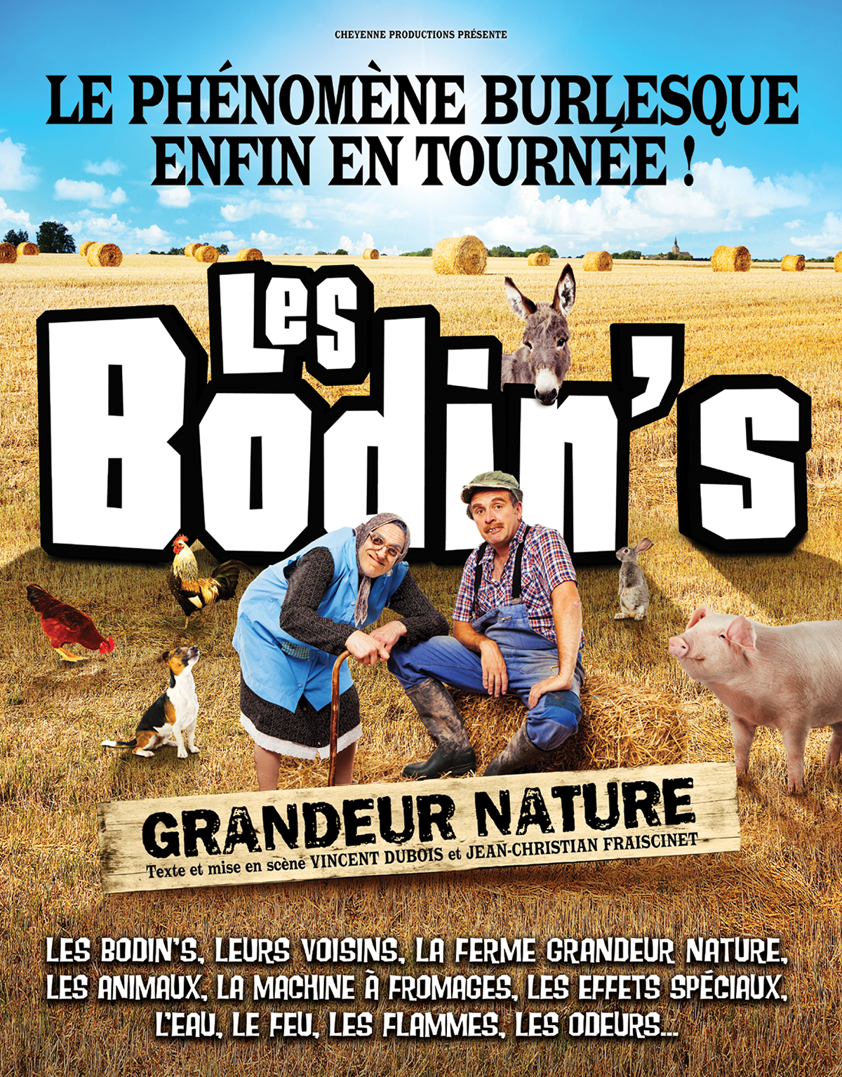 Nouvelles dates - les Bodin's Grandeur Nature en tournée