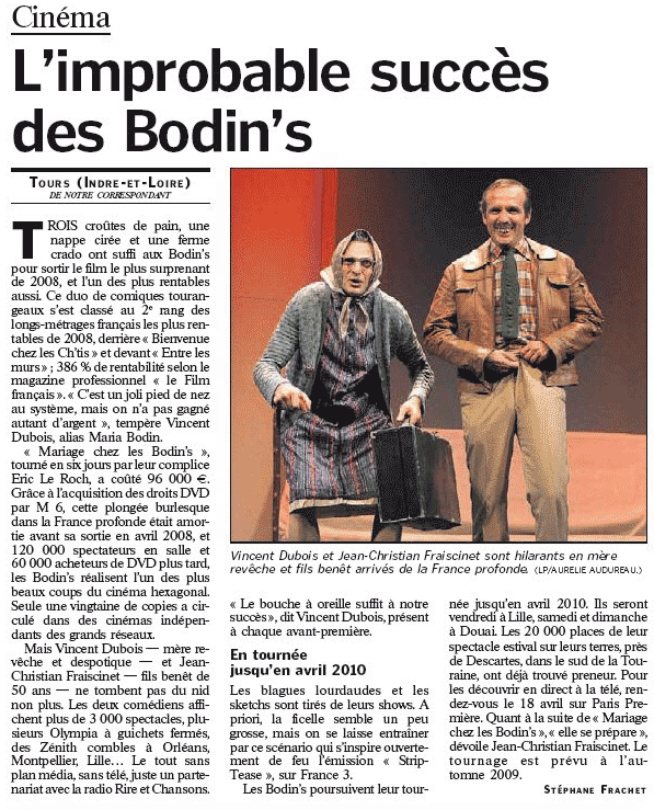 L'improbable succès des Bodin's